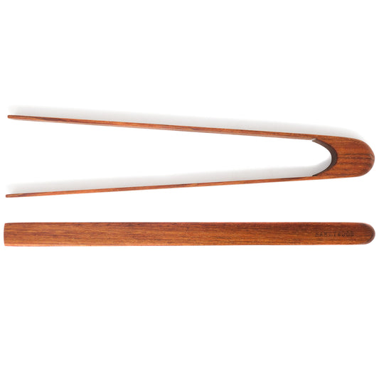 wooden tongs