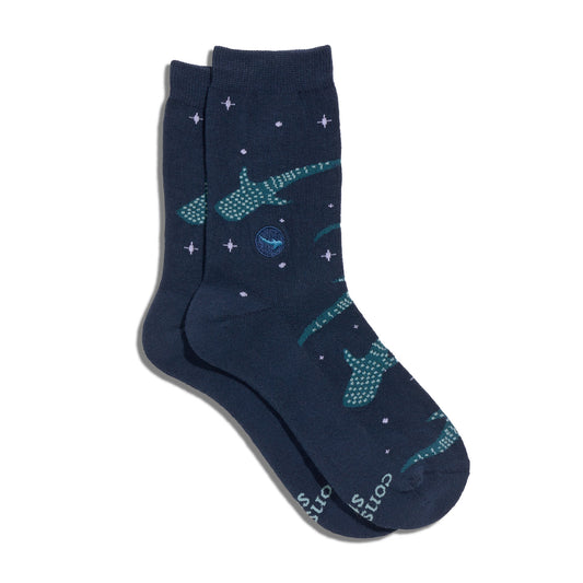 Kids Socks that Protect Whale Sharks