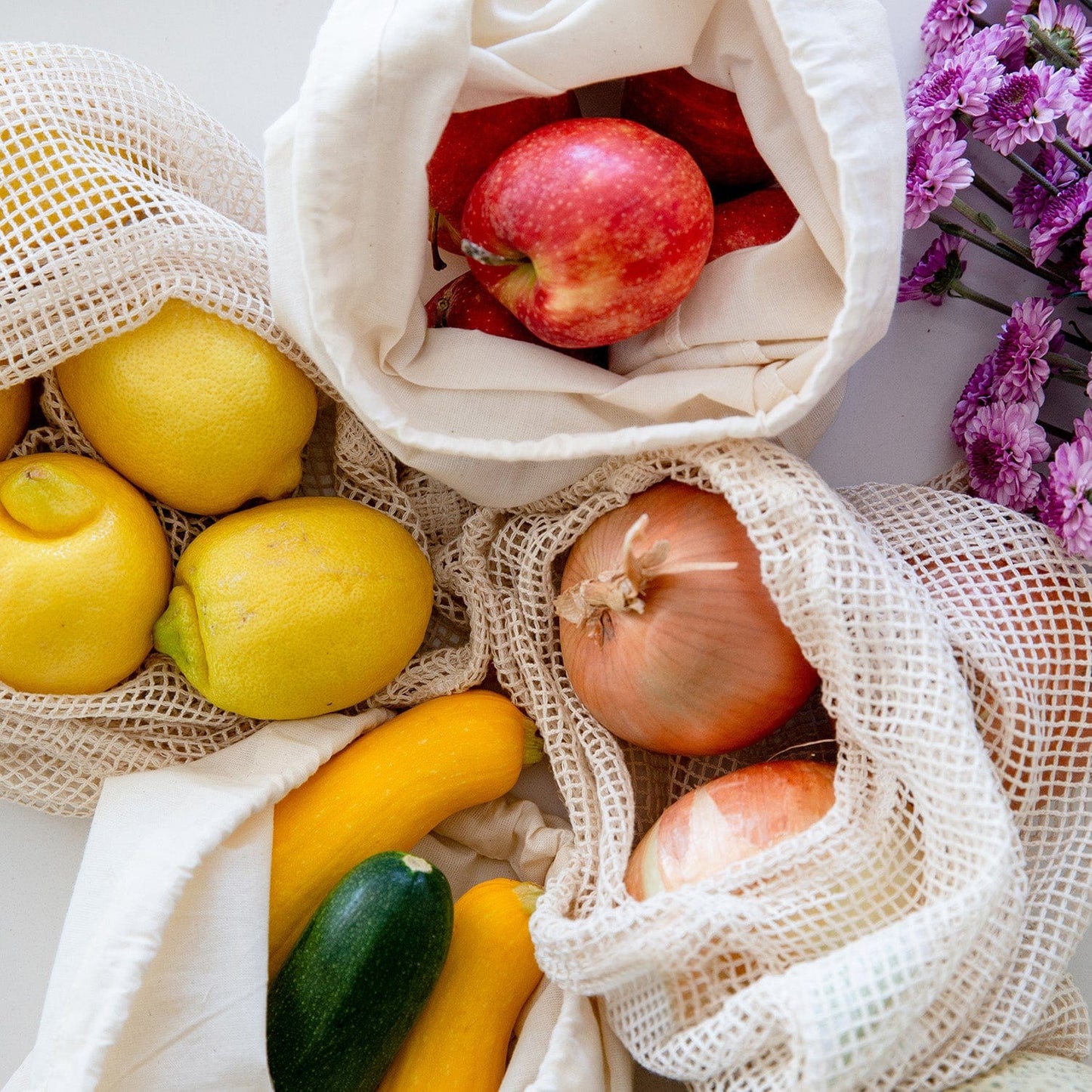 Muslin Produce Bag - Multiple Sizes